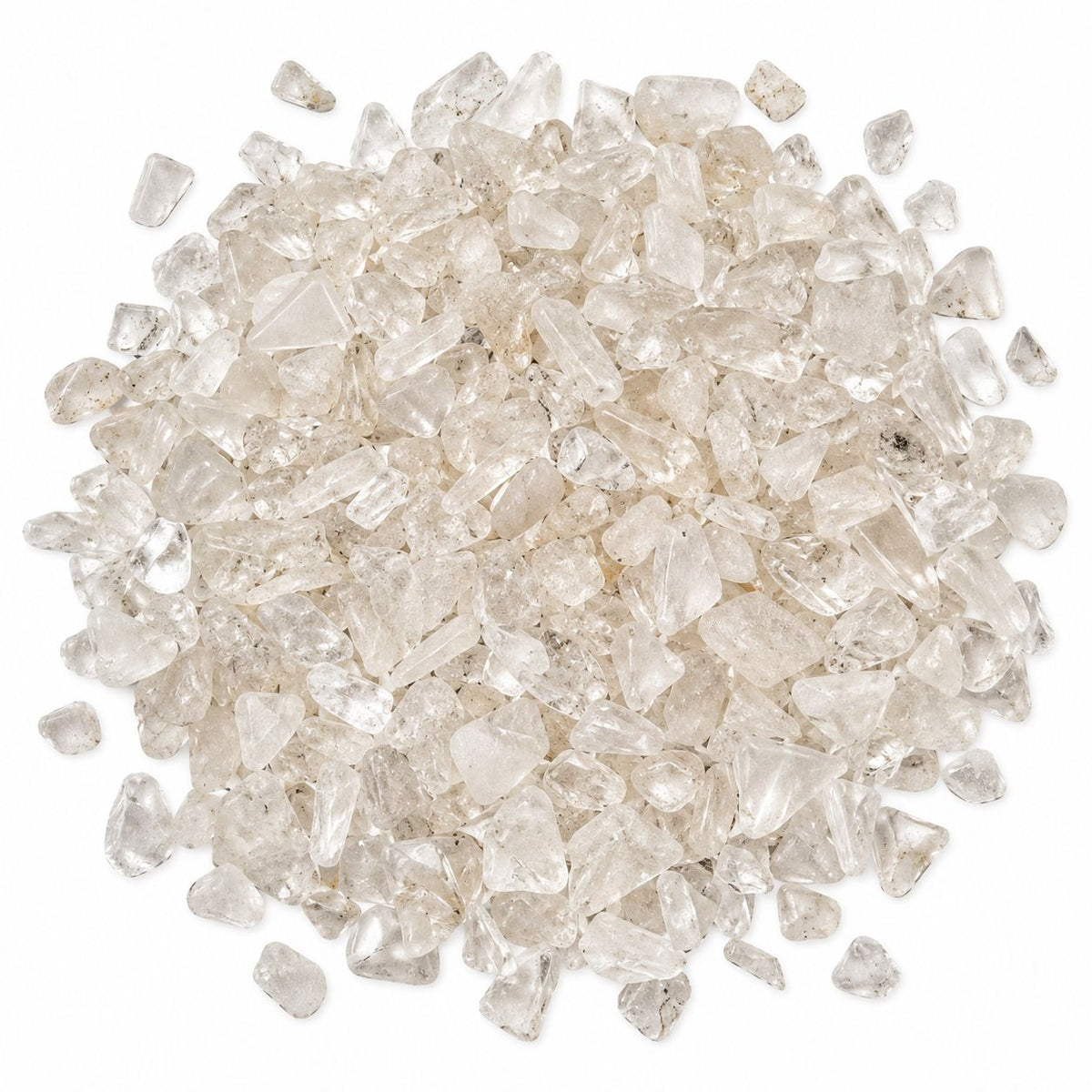 Clear Quartz Gemstone Chips Bulk - 1KG