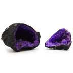 Geodas de calcita coloreada - Piedra Negra - Morado
