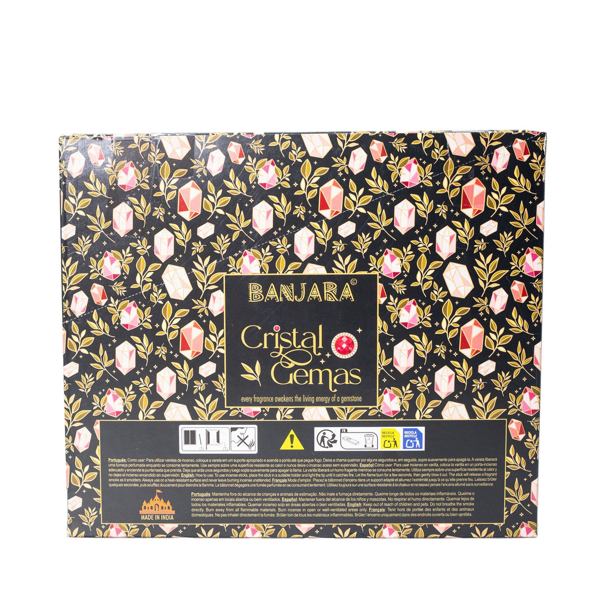 Banjara Cristal Gemas Varitas de Incienso - Cornalina Sangre de Dragón