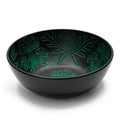 Cuenco tibetano de aluminio - hongo mágico - verde (20cm)