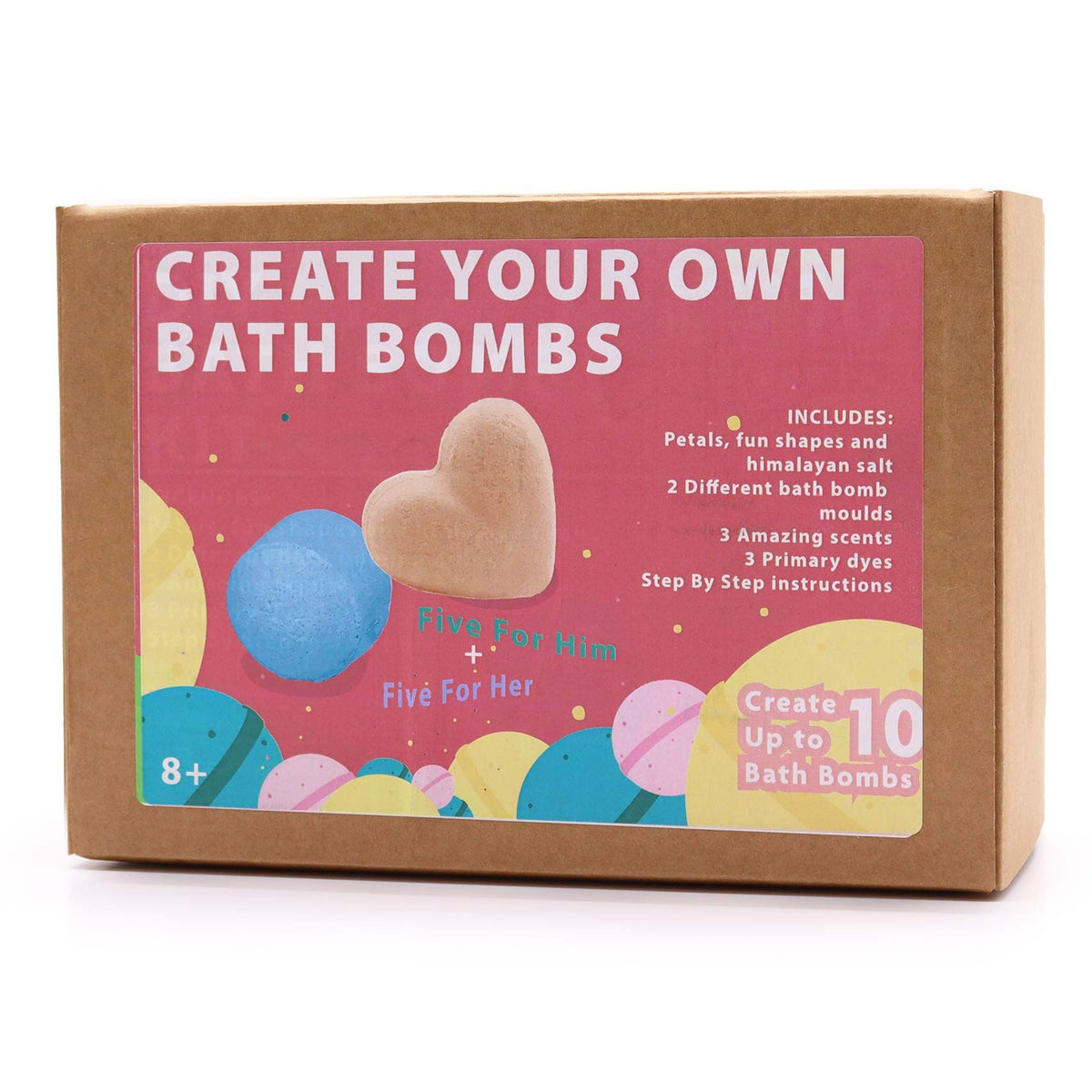 Kit de bomba de baño - Aleación y satén