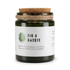 Vela de soja Greenman Woodwick - Higo triturado y grosella negra
