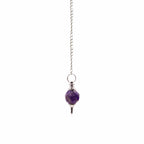 Facted Gemstone Pendulum - Amethyst