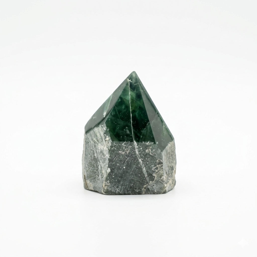 Puntas pulidas de piedras preciosas - aventurina verde (aprox. 5-6 piezas)