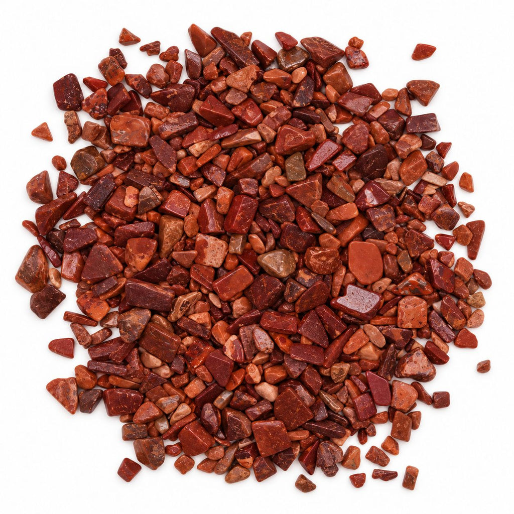 Red Jasper Gemstone Chips Bulk - 1KG