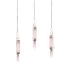Péndulos Especiales - Cuarzo Rosa 3 Partes
