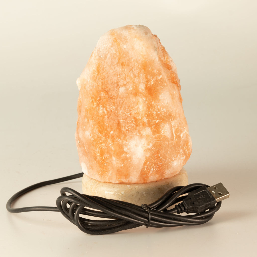 Lámpara de sal natural USB de calidad - 11,5 cm (multi)