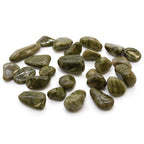 Pequeñas piedras africanas (pack de 24) - Copo de nieve epidota