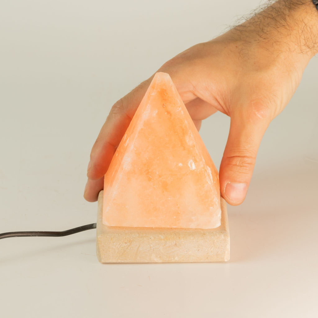 Lámpara de sal natural USB de calidad - 9 cm