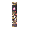 Banjara Cristal Gemas Varillas de incienso - Cuarzo Rosa Rosa Silvestre
