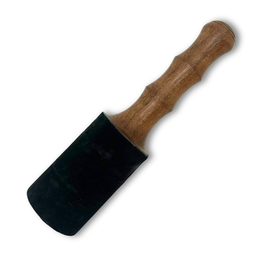 Palo de Madera - 18x4 cm - Asa Doble Curvada para Cuenco Tibetano