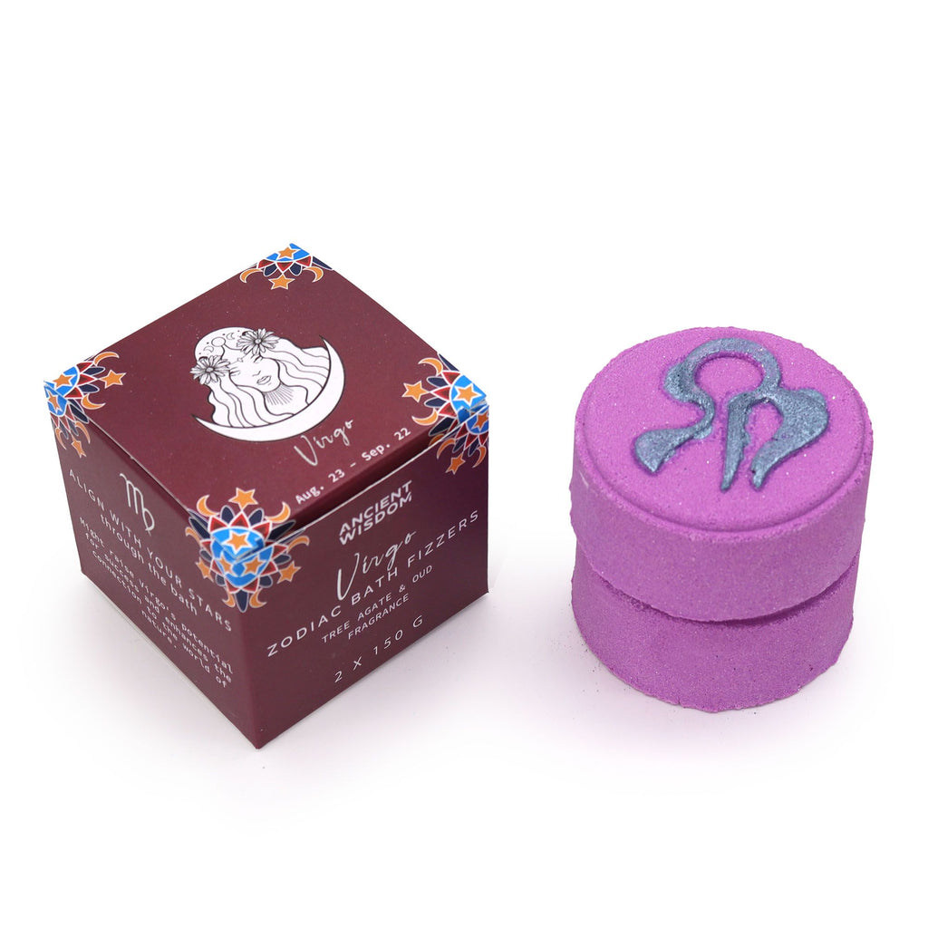 Set de Bombas de Baño del Horóscopo - Virgo
