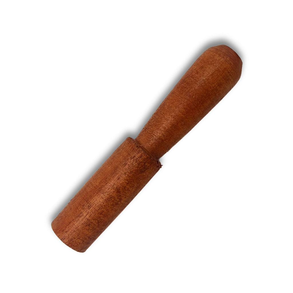 Palo de Madera - 13 cm - Mango Formado - sin cuero