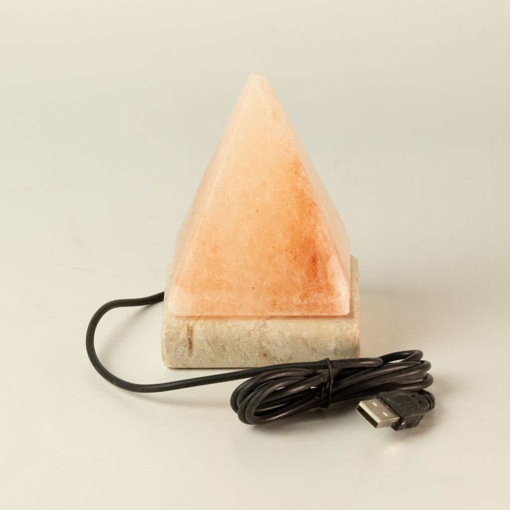 Lámpara de sal natural USB de calidad - 9 cm (multi)