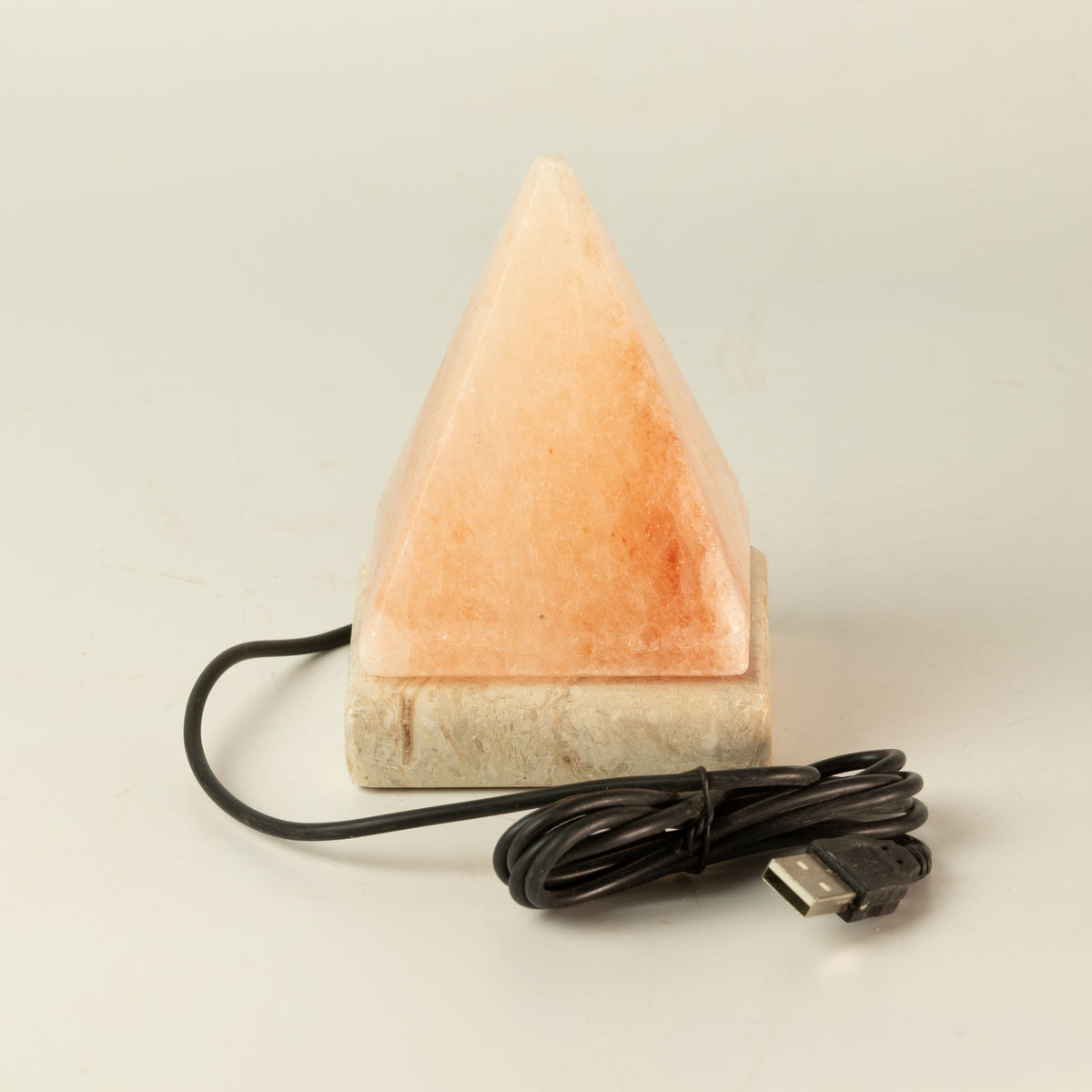 Lámpara de sal natural USB de calidad - 9 cm (multi)