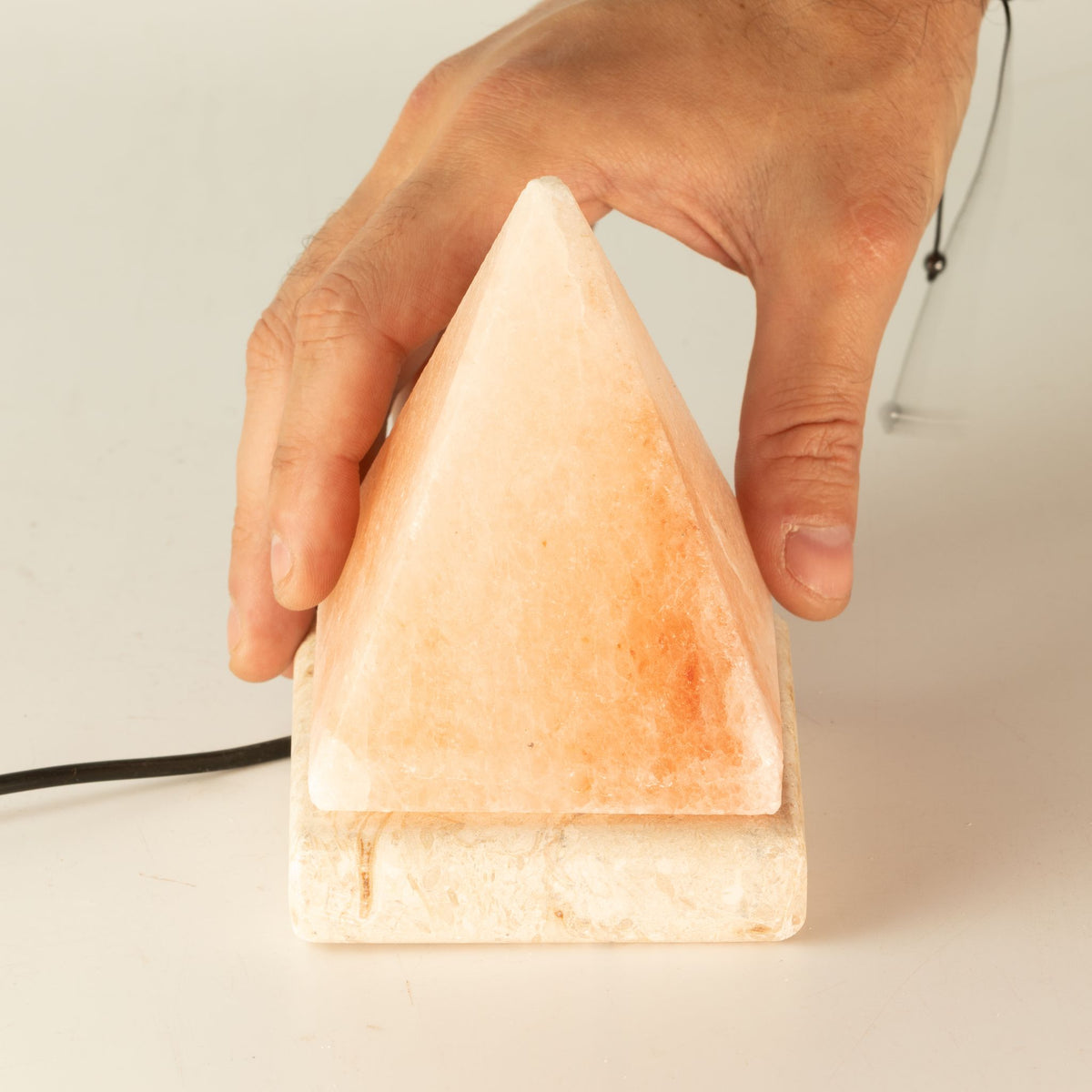 Lámpara de sal natural USB de calidad - 9 cm (multi)