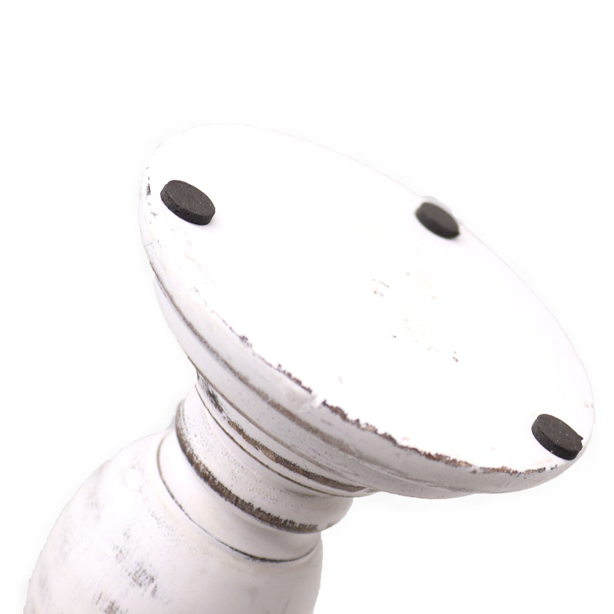 Candelero Clásico - Blanco - 30x10cm - Mediano