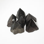 Puntas pulidas de piedra preciosa - turmalina india  (aprox. 5-6 piezas)