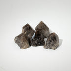 Puntas pulidas superiores de piedra preciosa - Cuarzo ahumado (aproximadamente 5-6 piezas)