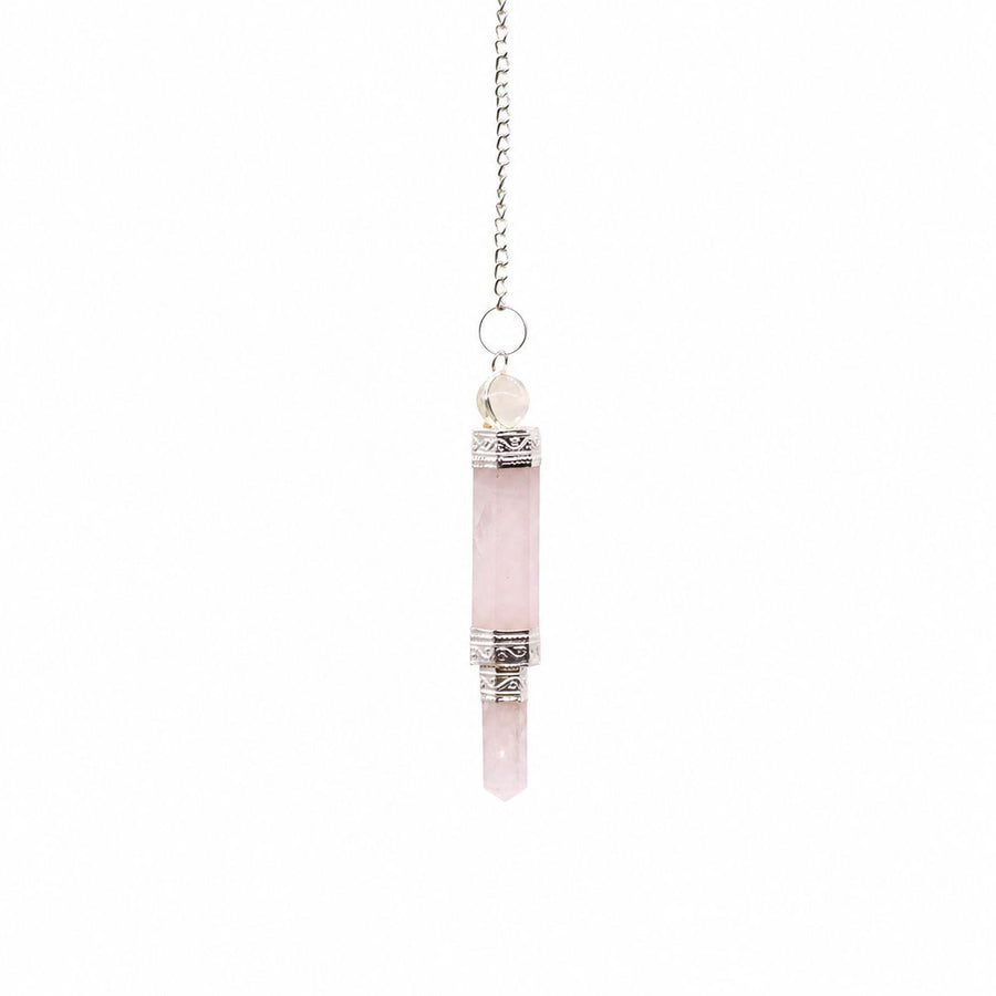 Péndulos Especiales - Cuarzo Rosa 3 Partes