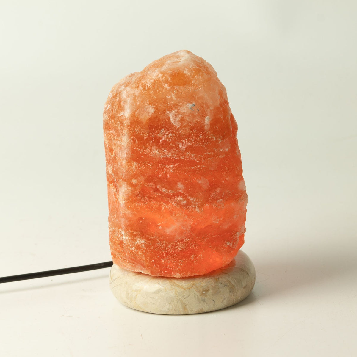 Lámpara de sal natural USB de calidad - 11,5 cm
