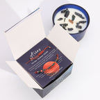 Vela de Cristal del Zodiaco con Pulsera de Piedras Preciosas - Aries