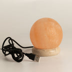 Lámpara de sal de bola USB de calidad - 8 cm (multi)