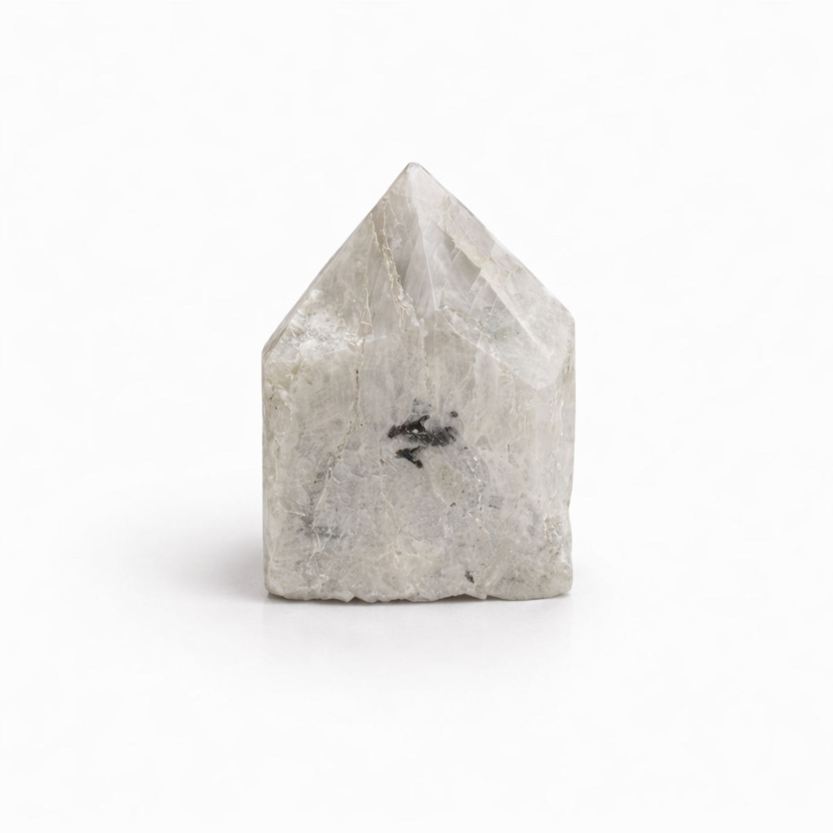 Puntas pulidas de piedra preciosa - Moonstone arcoíris (aproximadamente 5-6 piezas)