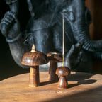 Set de 3 Setas Cono Incienso ((10cm 9cm 8cm)