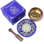 Cuenco tibetano set - Medicina Buda 10cm (min 500gm)