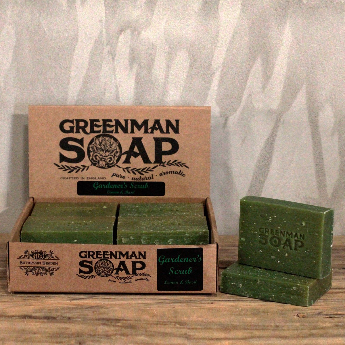 Jabón Greenman 100g - Exfoliante de jardinero