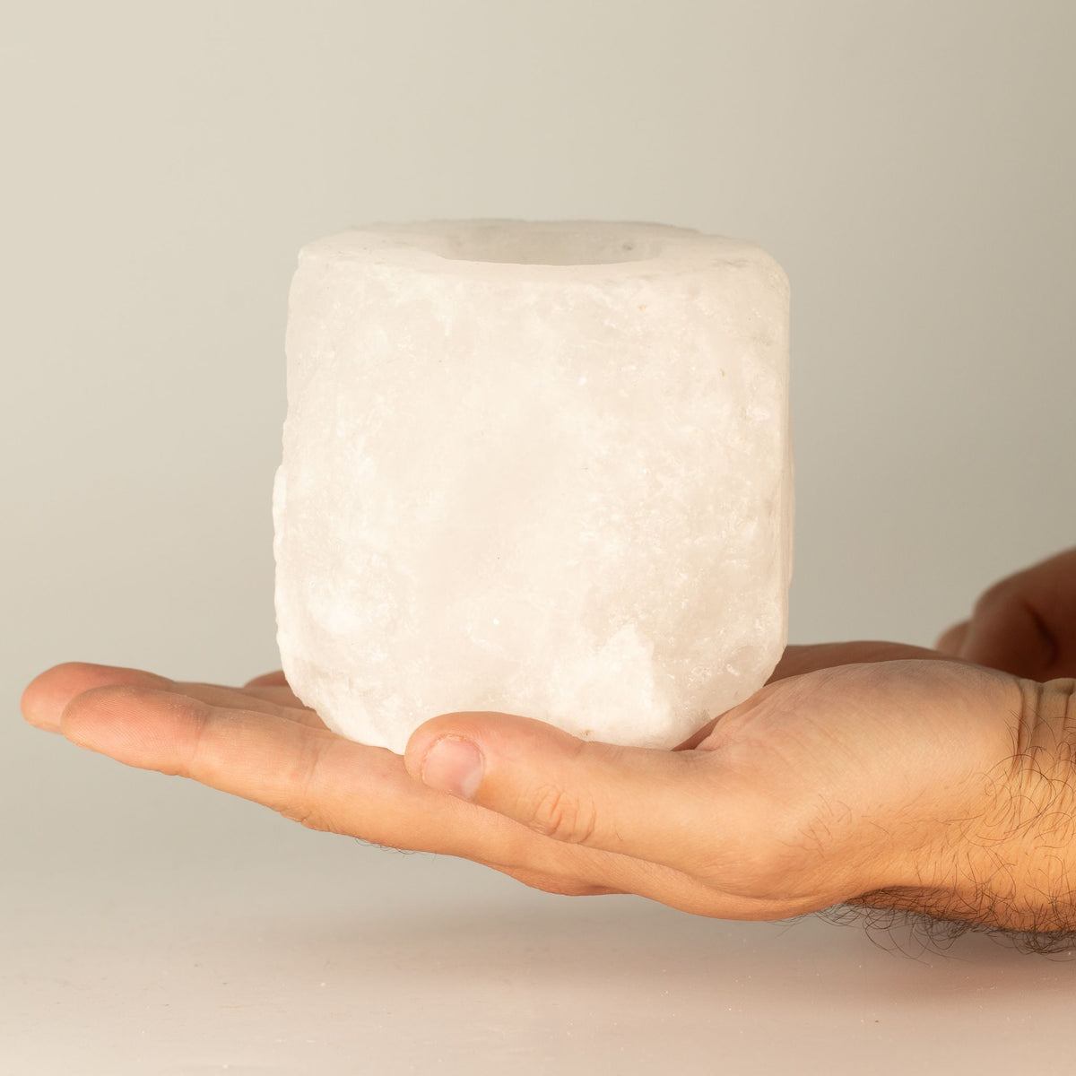Portavelas de sal del Himalaya 600-800g